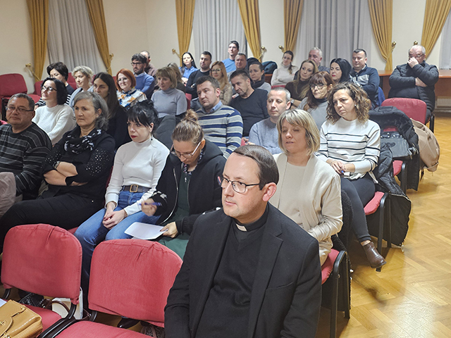 Vjeroučitelji na susretu u Biskupiji                                                                                                                                                                                                                      